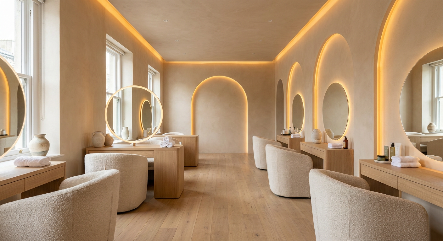 Cloud Nine Beauty Lounge interior